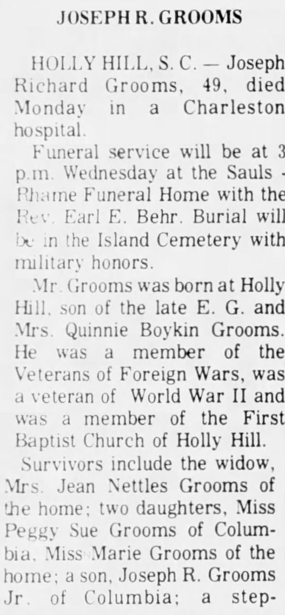 Clipping from The Times and Democrat